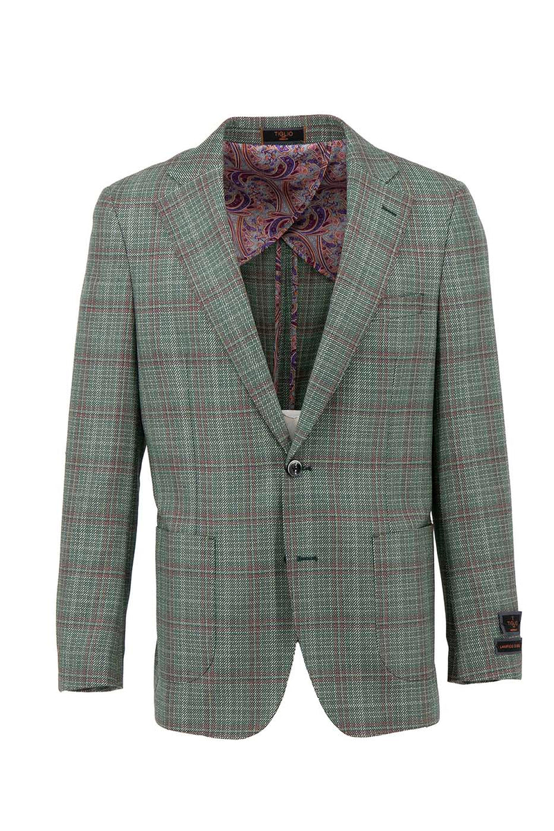 Tiglio Luxe Violet Dolcetto/THP Modern Fit Half Lined, Pure Wool Jacket TL2735