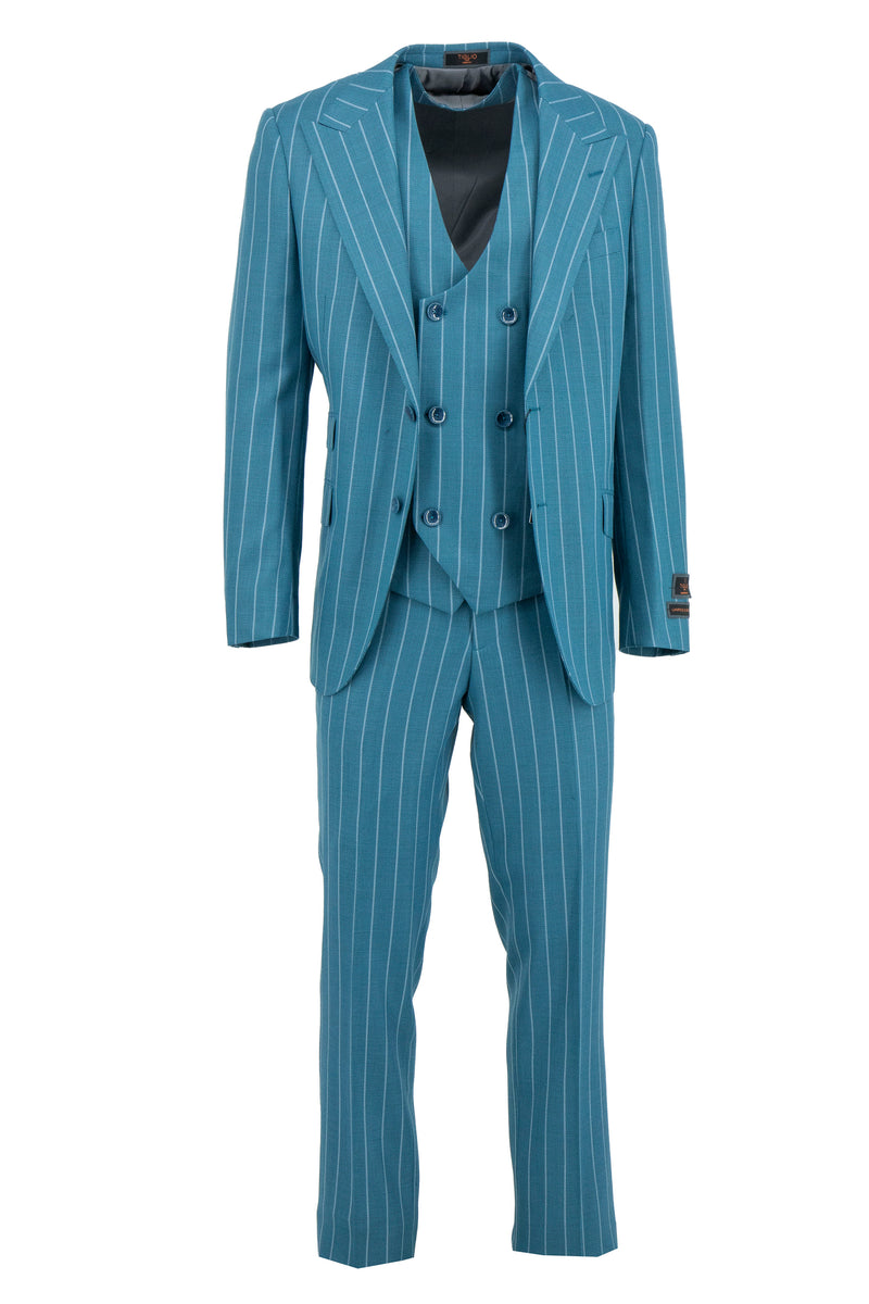 Porto, Slim Fit, Pure Wool Suit by Tiglio Luxe TIG4186 main image 0