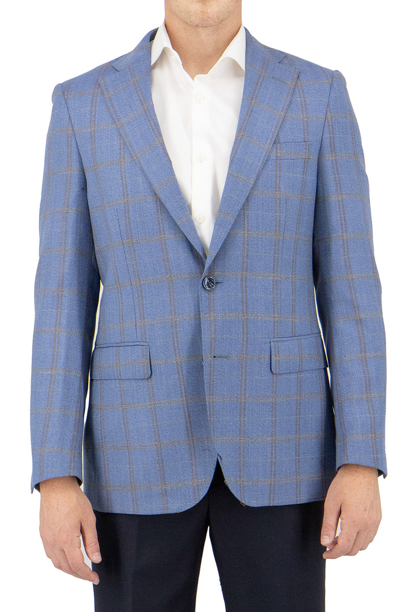 Tiglio Luxe New Blue Dolcetto Modern Fit, Pure Wool Jacket TIG1036 main image 0