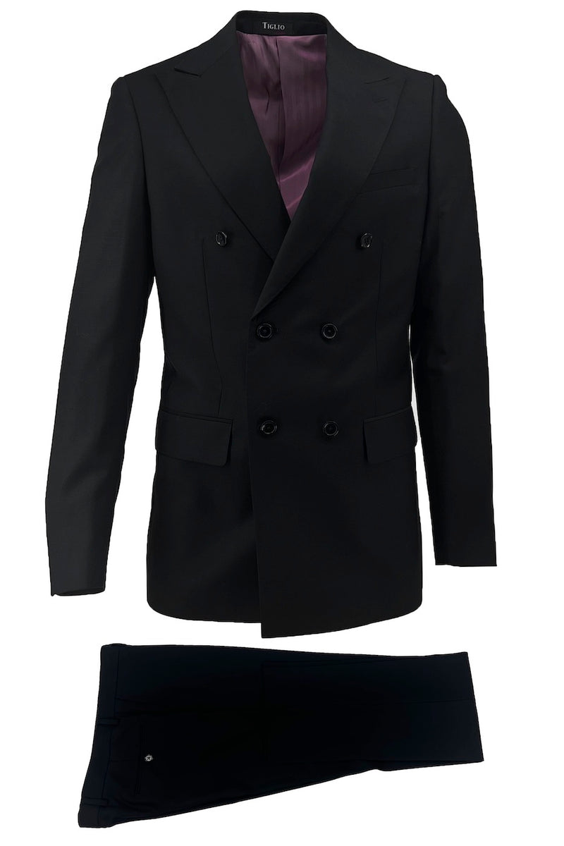 Novello Tan, Modern Fit, Pure Wool Suit by Tiglio Luxe TIG1004