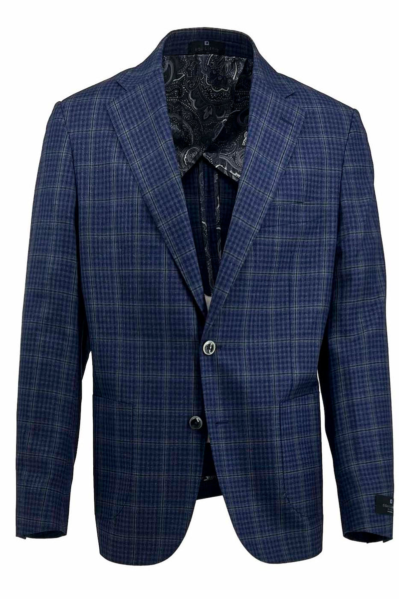 Italian Wool Jacket in Navy