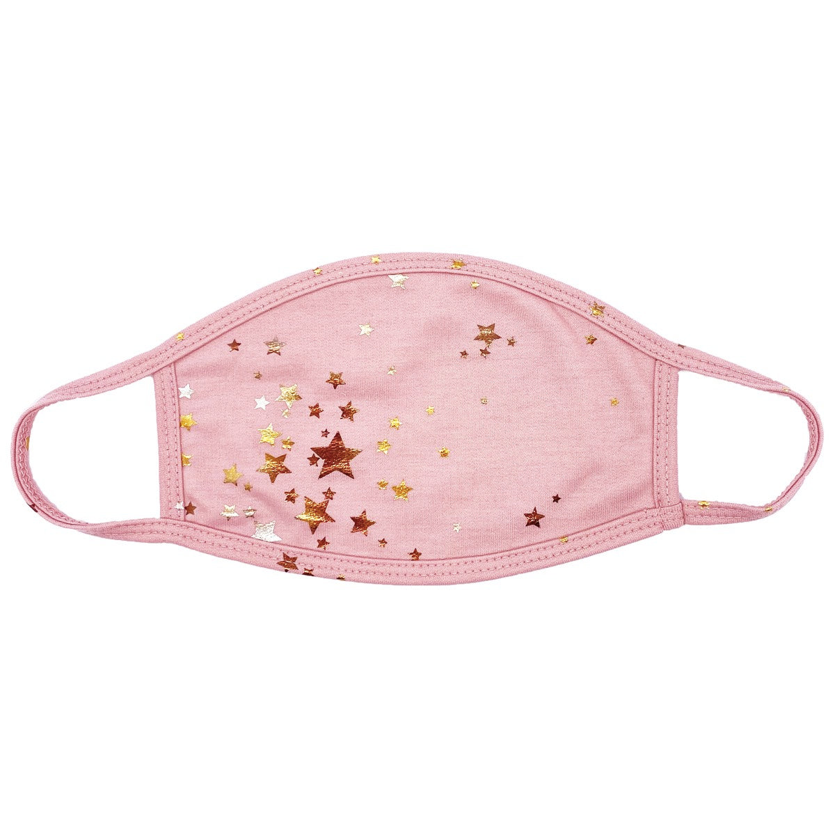 Dusty Rose with Shinning Stars Face Mask – Italian Suit Outlet