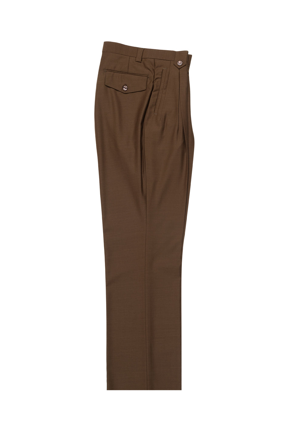 chinese dress ladies Tobacco Wide Leg Wool Dress Pant 2586/2576 by Tiglio Luxe 40