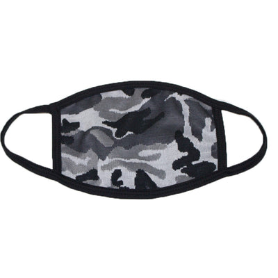 Kids Mask-  Gray Camouflage  Italian Suit Outlet - Italian Suit Outlet
